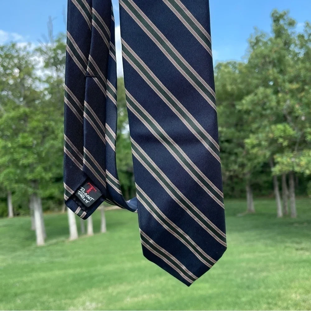 Robert Talbott Striped Silk Men’s Tie